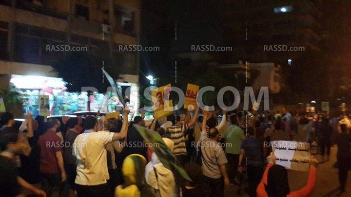 مسيرة ليلية بـ”مدينة نصر” في جمعة “مصر مش معسكر”