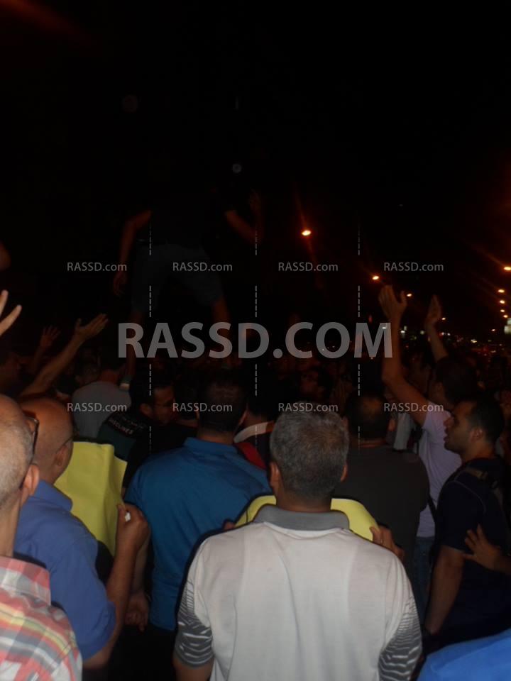 مسيرة رافضة للانقلاب العسكري بـ”المقطم”