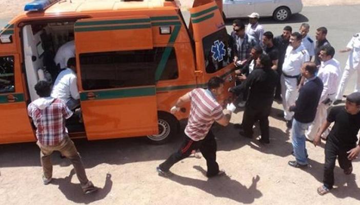 بالأسماء.. مصرع وإصابة 6 في حادث انقلاب سيارة أمام دير سانت كاترين