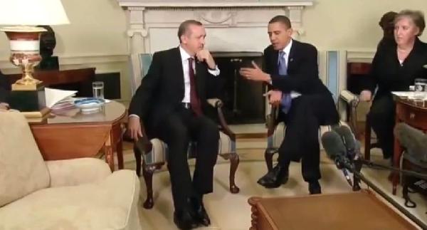 بالفيديو | “أردوغان” يرد على “أوباما” لوضعه قدمًا على قدم