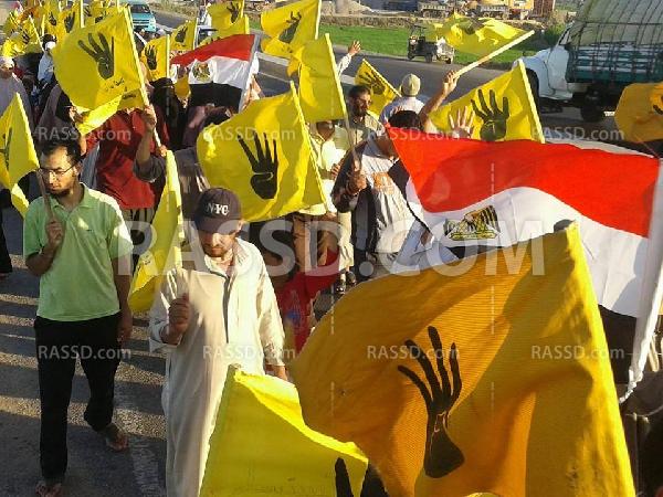 فعاليات مناهضة للانقلاب بمحافظة “كفر الشيخ”