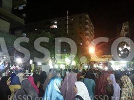 مسيرة مناهضة للانقلاب بحلوان