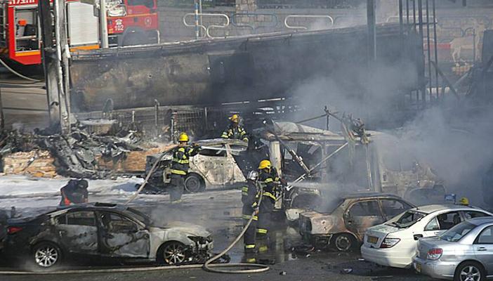 انفجار قنبلة يدوية قرب مقر إذاعة صوت إسرائيل في القدس