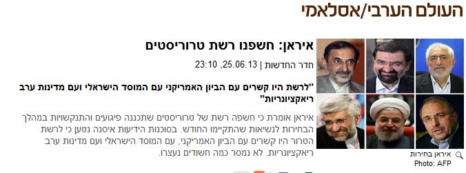 إيران تكشف عن شبكة إرهابية ذات صلة بالموساد