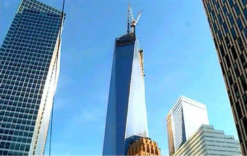 استئناف بناء البرج الثالث لمركز التجارة العالمي