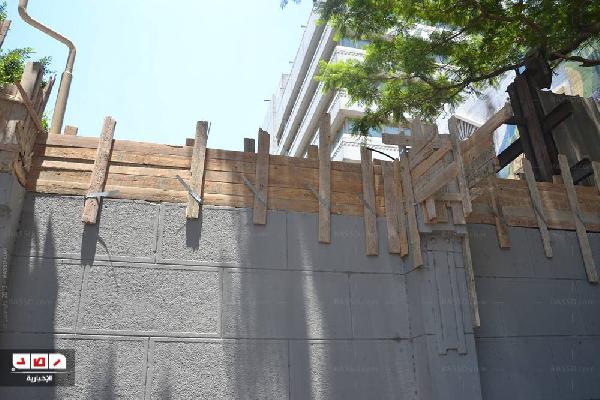 رفع أسوار مبنى”الوزراء” تحسبا لمهاجمته 30 يونيو