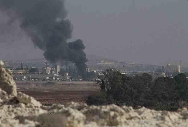 آموس تتهم النظام السوري بقصف المواطنين بالبراميل المتفجرة