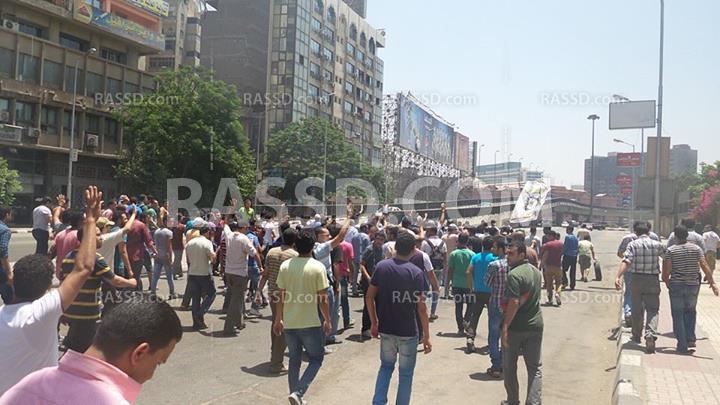 انطلاق مسيرة رافضة للانقلاب باتجاه “التحرير”