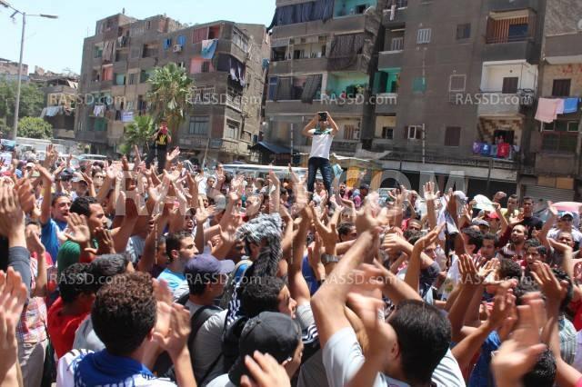 مسيرة لـ”شباب ضد الانقلاب” في “المطرية”