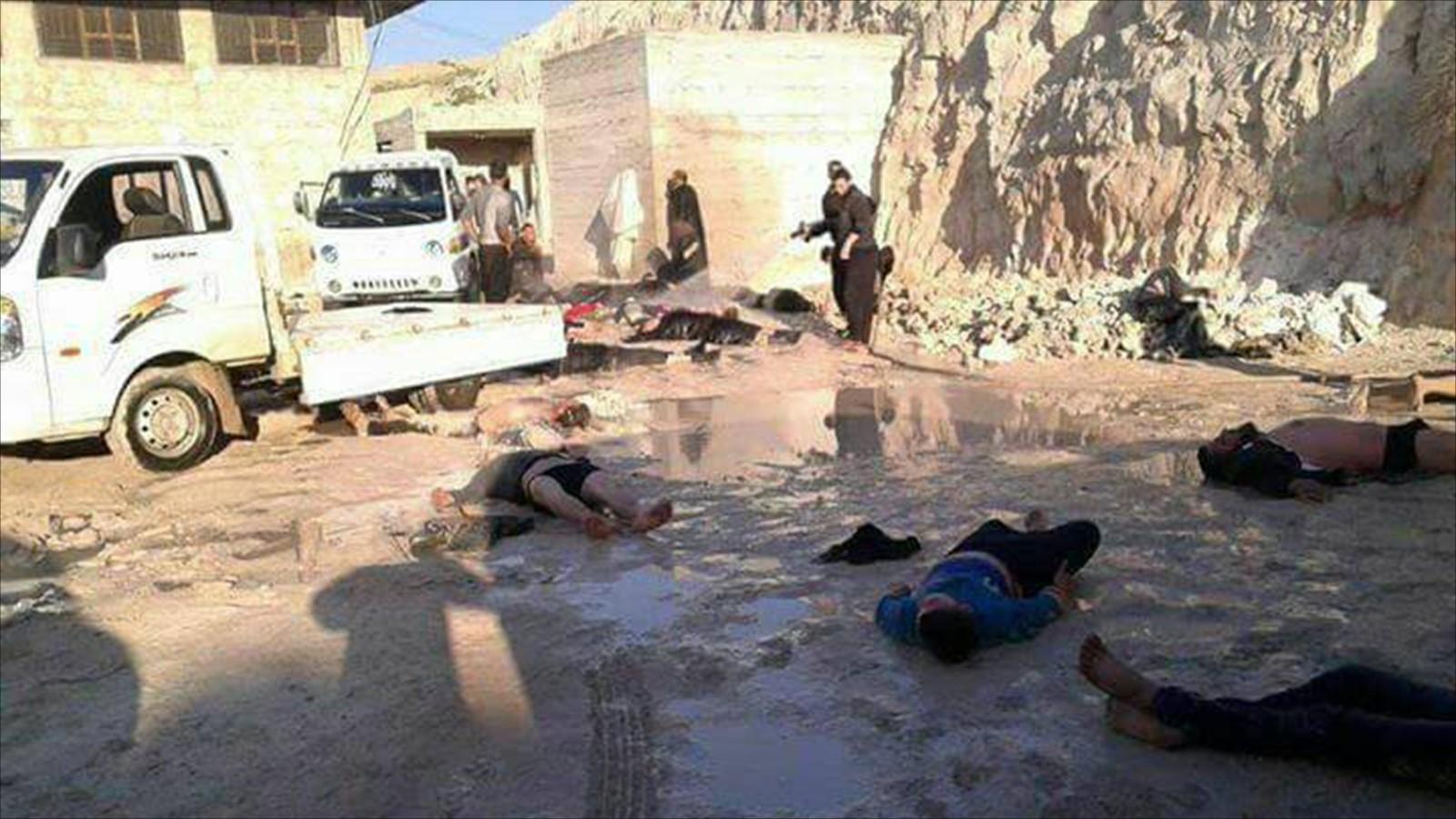 خبراء دوليون يؤكدون قصف «خان شيخون» بغاز السارين السام