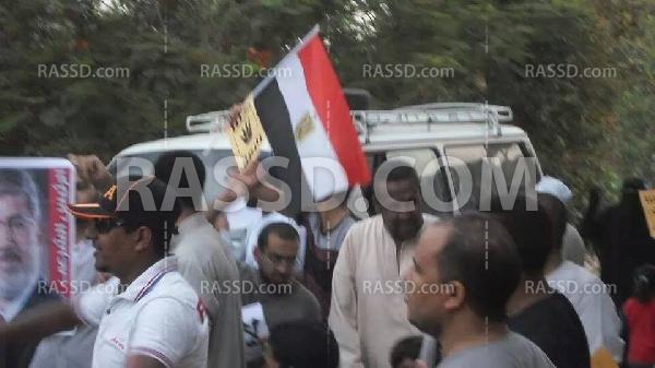 مسيرة مناهضة للانقلاب العسكري في “الأقصر”