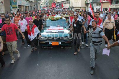 تشيع جنازة  الصحفي محمد المصري من “القائد إبراهيم”