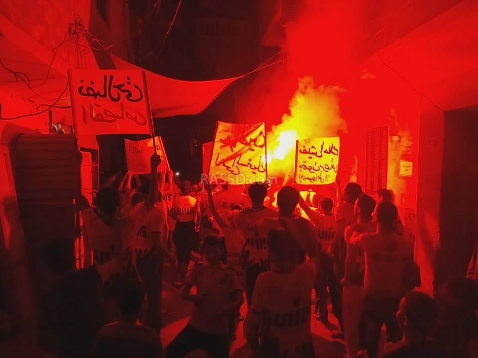 بالصور.. مسيرات ليلية في 7 محافظات للتنديد بتصفية الإخوان وأحداث سيناء