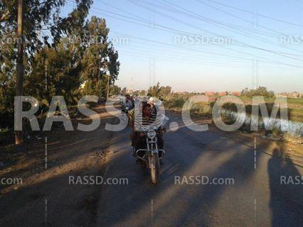 مسيرة مناهضة للانقلاب بالدراجات النارية بالمنصورة