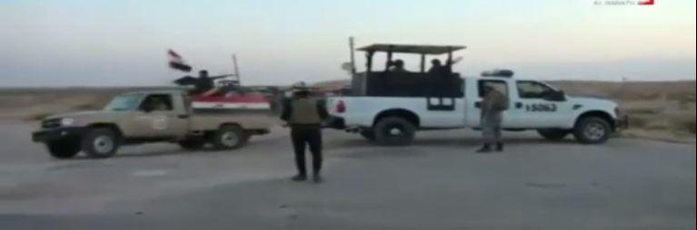 فيديو|الجيش العراقي ينسحب من الحدود السعودية خوفا من الثوار