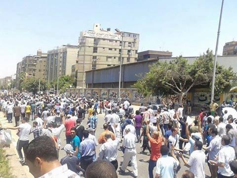 فيديو| ارتقاء 3 شهداء جراء الاعتداء على مسيرة الهرم بالرصاص الحى