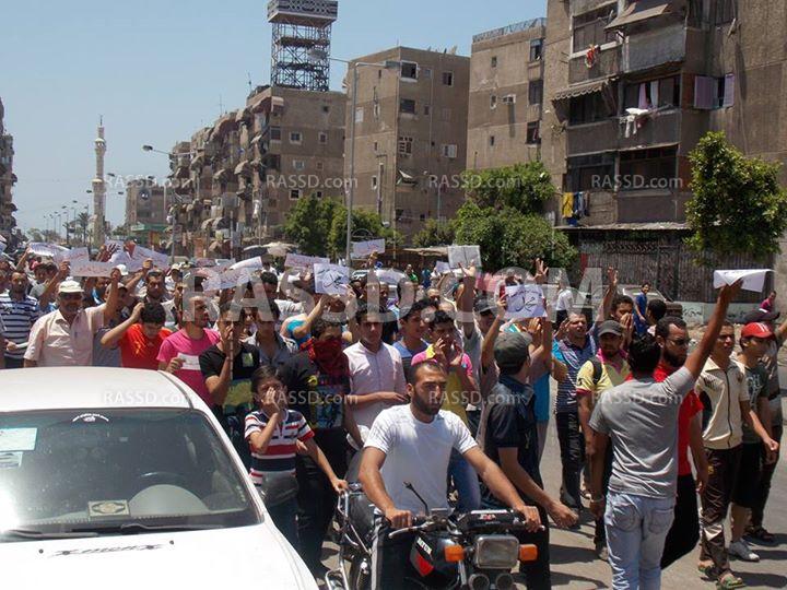 مسيرة حاشدة ببورسعيد للمطالبة بالإفراج عن المعتقلين