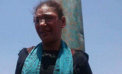 لتوثيقهم سيدة بـ«عامود إنارة» لخطف طفل.. الأمن يضبط 13 شخصا من الأهالي