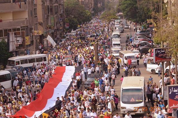 الشرطة تطارد رافضي الانقلاب بالحي والخرطوش بحلوان