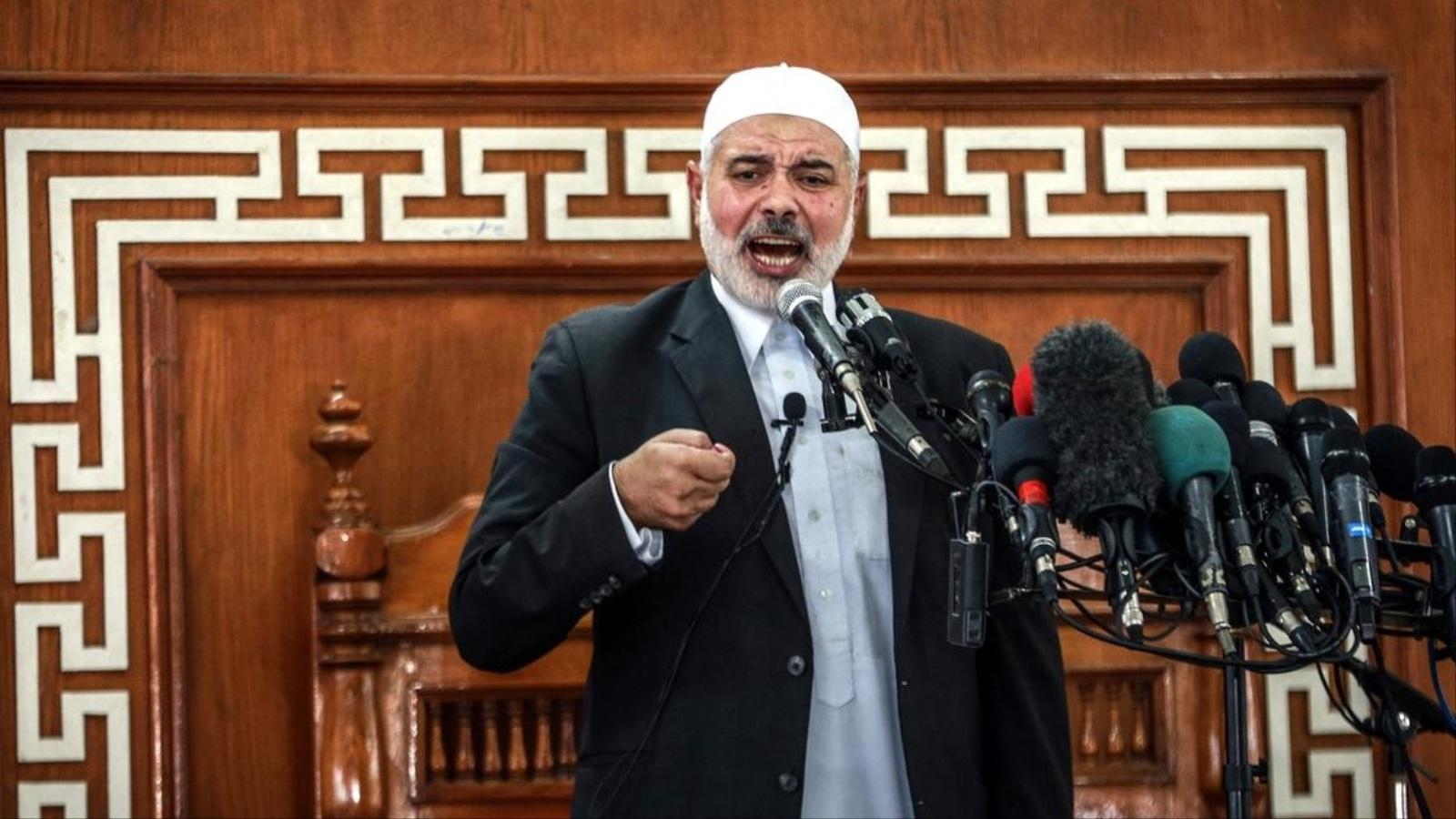 هنية: لا مفاوضات بشأن الأسرى مع إسرائيل