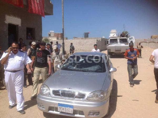 مسلحون يستهدفون سيارة ملاكي بالعريش ويقتلون قس