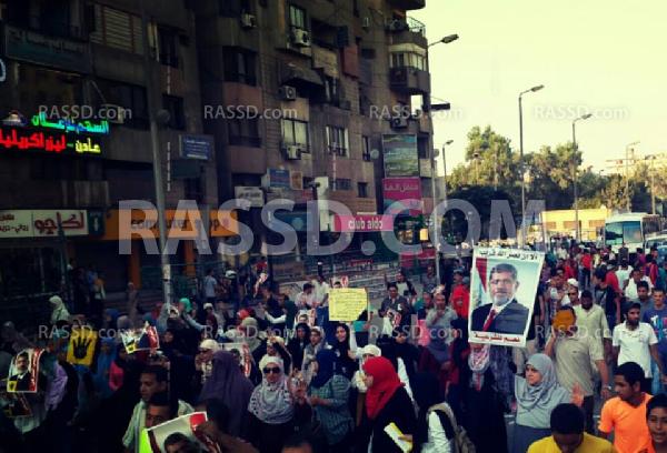 مسيرة بـ”الهرم” قبيل الإفطار تنديدا بتردي الأحوال الاقتصادية