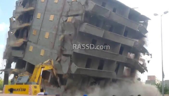 بالصور.. حملة إزالة لمناطق سكنية بالإسكندرية استعدادًا لزيارة السيسي