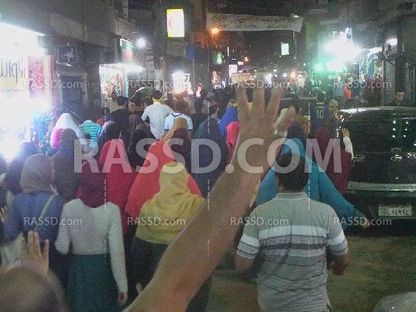 فعاليات مناهضة للانقلاب العسكري في محافظة “الفيوم”