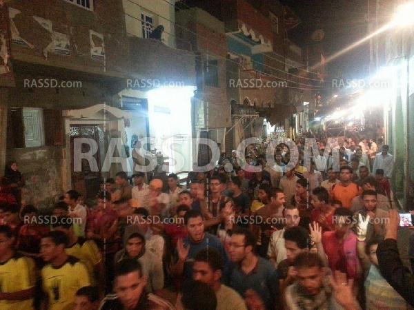 مسيرات رافضة للانقلاب في عددٍ من قرى “بني سويف”