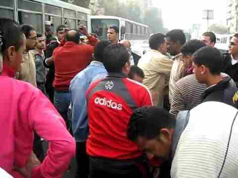 تظاهرة للسائقين بشبرا الخيمة بعد رفع الكارتة لـ 6 جنيهات