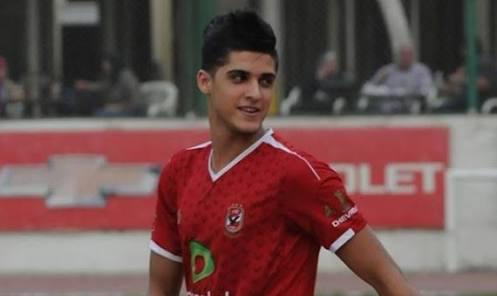 الإصابة تبعد أحمد الشيخ لاعب الأهلي عن لقاء القمة