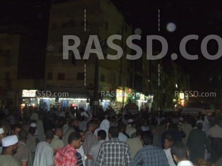 الألاف يتظاهرون بالاقصر ضد مجزرة الحرس الجمهوري