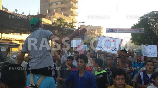 فعالية لـ”شباب ضد الانقلاب” بـ”الجيزة” تضامنًا مع غزة