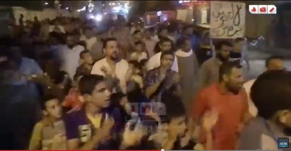 فيديو..مسيرة بالفيوم للتنديد بمجزرة الحرس الجمهوري