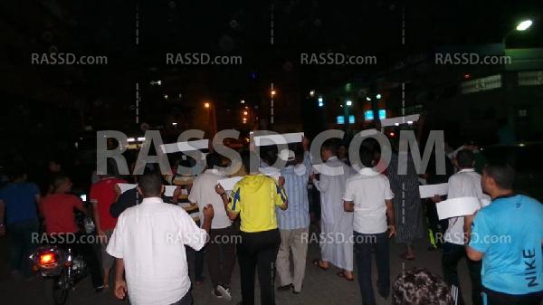 مسيرات مناهضة للانقلاب بـ”حي الزهور” في “بورسعيد”