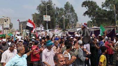 مسيرة لمؤيدي الشرعية تطوف رابعة العداوية