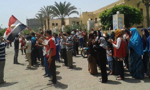 فعاليات رافضة للانقلاب ولرفع الدعم عن المواطنين بدمياط