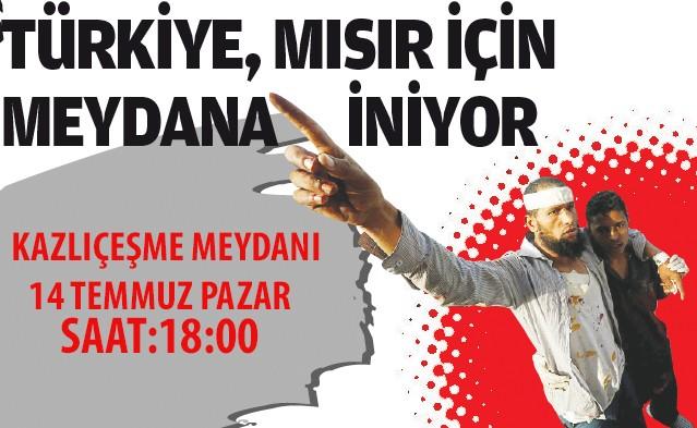 مليونية لدعم شرعية مرسي في اسطنبول بمشاركة 600 منظمة