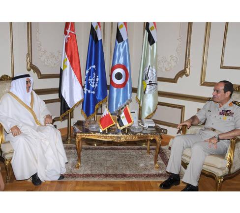 بعد لقائه وفداً إماراتياً..السيسي يلتقي نائب رئيس وزراء البحرين