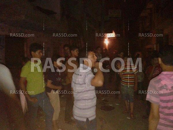 فراشة ليلية لـ”عفاريت ضد الانقلاب” بـ”منية سندوب” في المنصورة