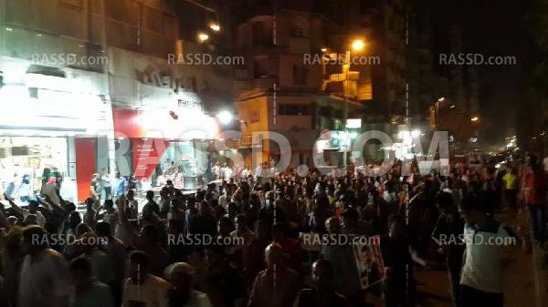 الأمن يطلق الخرطوش على رافضي الانقلاب بـ”الهرم”