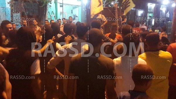 مسيرة لـ”ألتراس طلاب الحرية” بـ”الفيوم” تضامنًا مع غزة