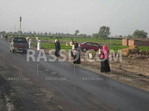 سلاسل بشرية بـ”الدقهلية” للتنديد بتردي الأوضاع الاقتصادية