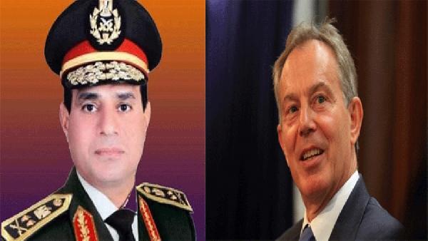 السيسي يتفق مع “بلير” على حصار غزة وتدمير منظومة الصواريخ