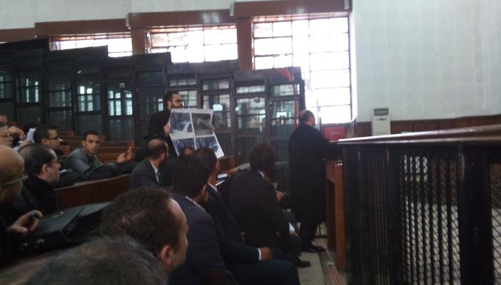 مشادات بين حرس المحكمة والمعتقلين في قضية “مجزرة النهضة”