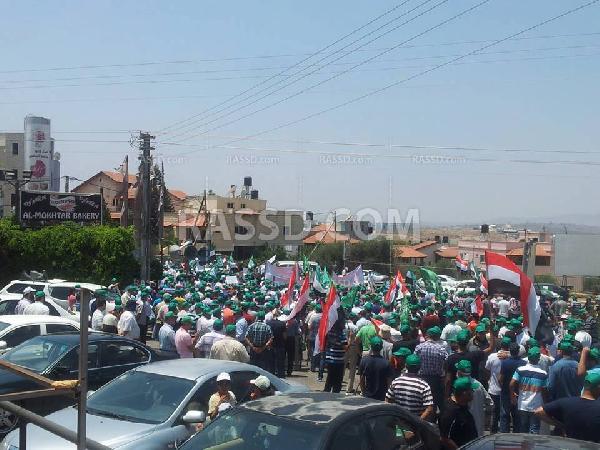 عرب 48 ينتفضون دفاعا عن شرعية مرسي