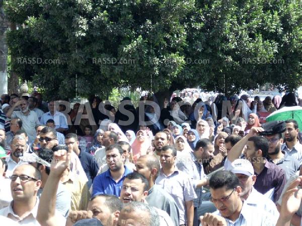 مظاهرات حاشدة بطنطا ضد الانقلاب على الشرعية