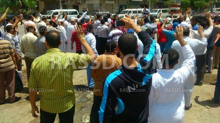 وقفه لعفاريت أبوحمص للتنديد بجرائم الانقلاب