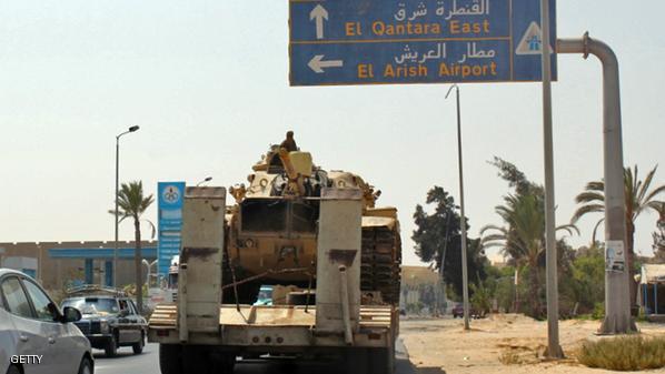 اسرائيل توافق على زيادة القوات المصرية بسيناء