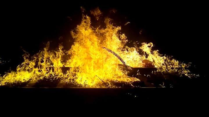 مجهولون يقطعون سكة حديد بني سويف في ذكرى “المنصة”